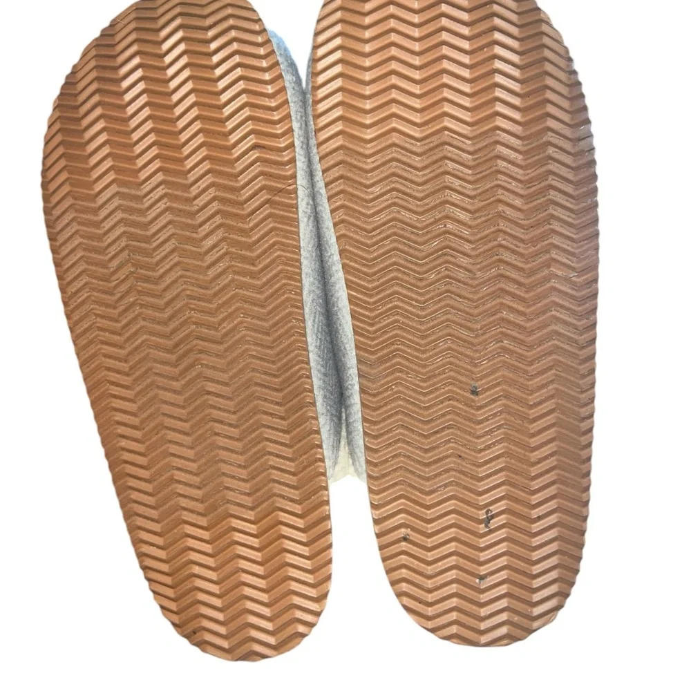 LANDS END Slippers Womens 10‎ Sherpa Lined Mamma & Baby Bear - Picture 7 of 8